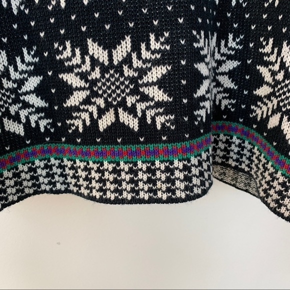Objectives Vintage Snowflake Sweater Size XL - Picture 4 of 5